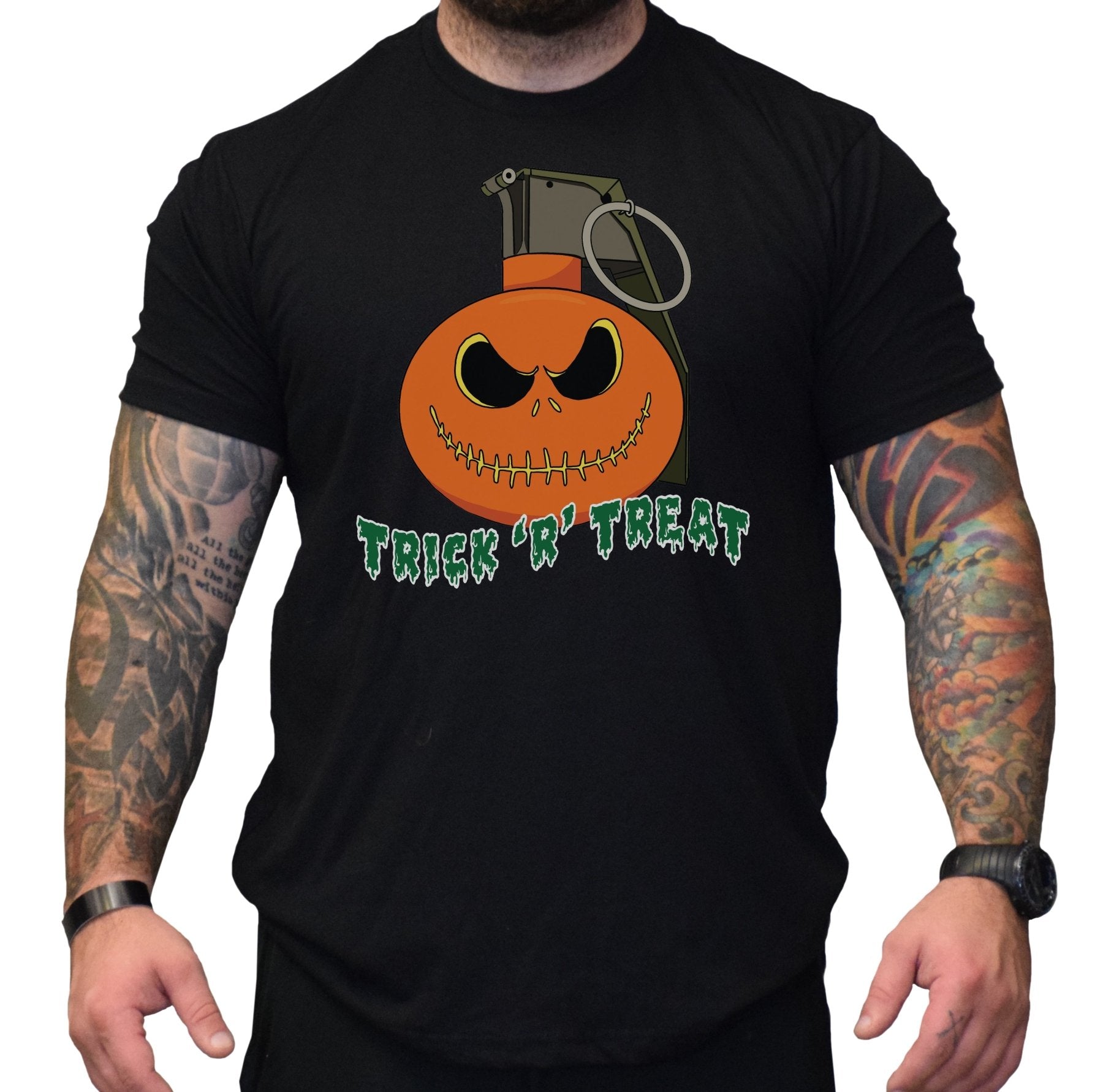 Pumpkin Grenade - Small - Shirt