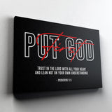 Put God First Canvas