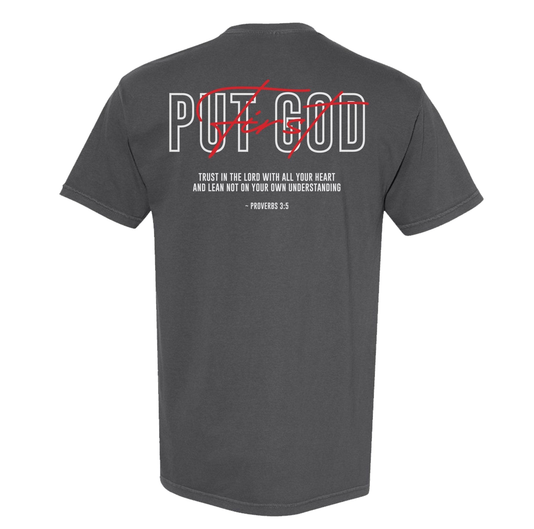 Put God First Heavyweight Tee - Small - Shirt