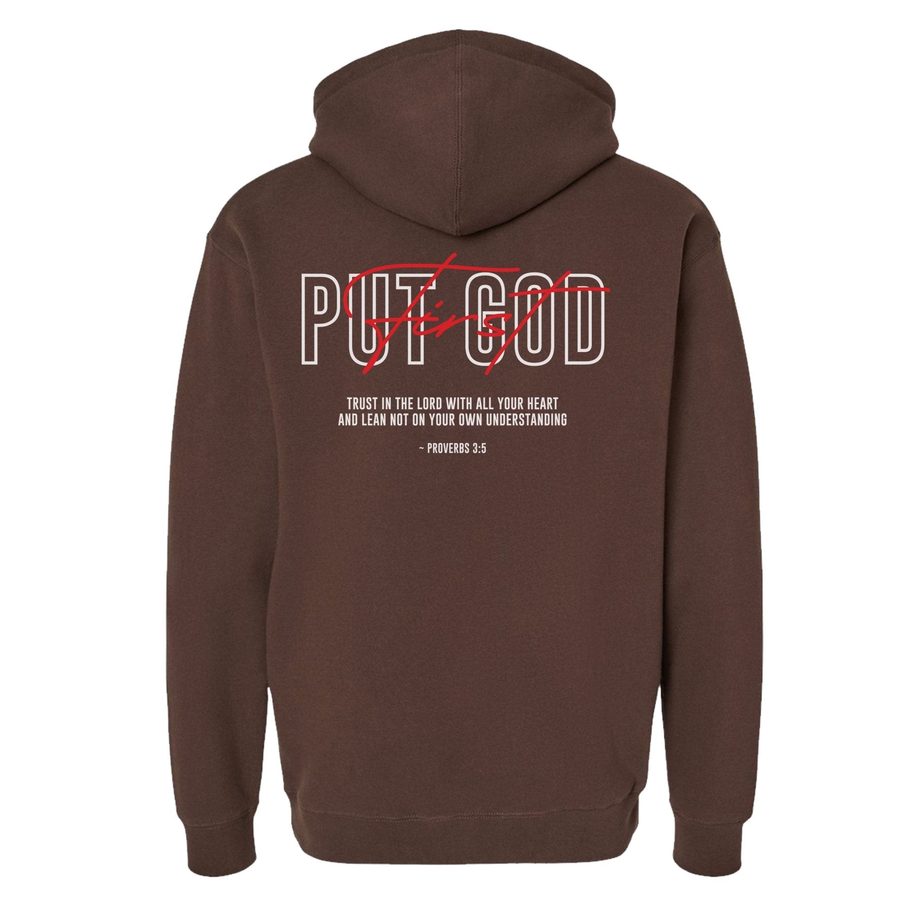 Put God First Hoodie - Small - Hoodie