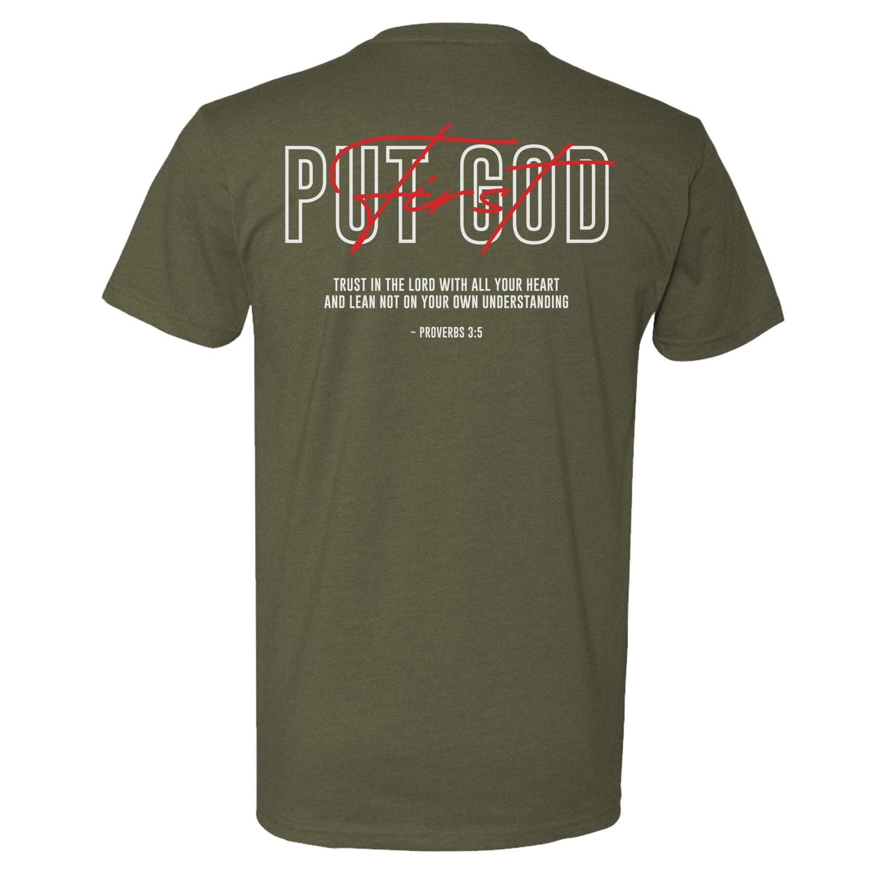 Put God First Tee - Small - Shirt