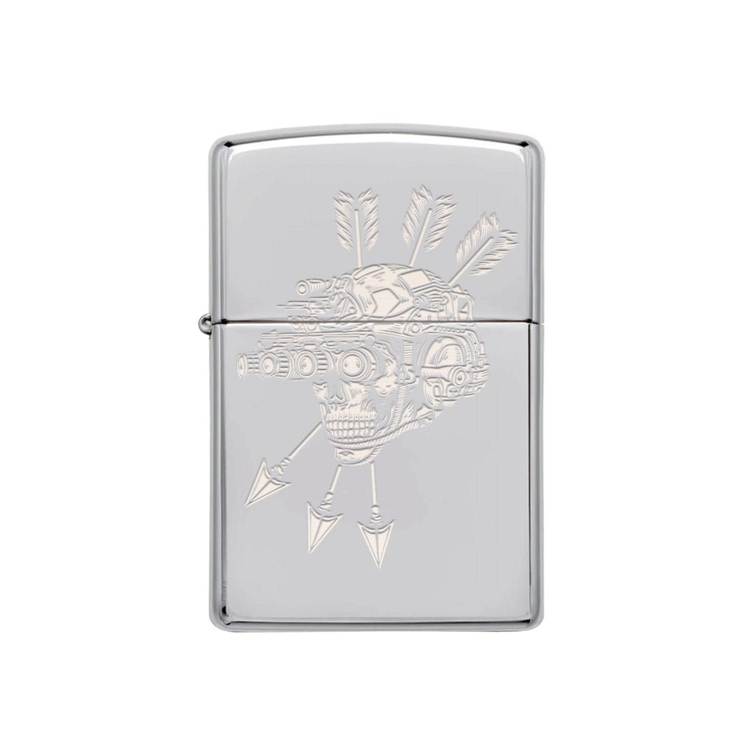 Quad Nods Mori Lighter - Chrome - Lighter