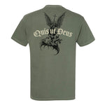 Quis ut Deus Heavyweight Tee - Small - Shirt