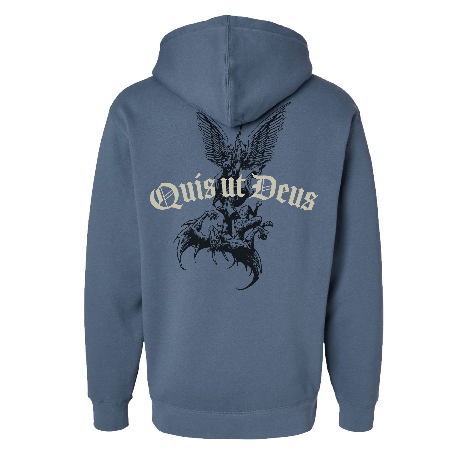 Quis ut Deus Hoodie - Small - Hoodie