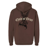 Quis ut Deus Hoodie - Small - Hoodie