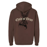 Quis ut Deus Hoodie - Small - Hoodie