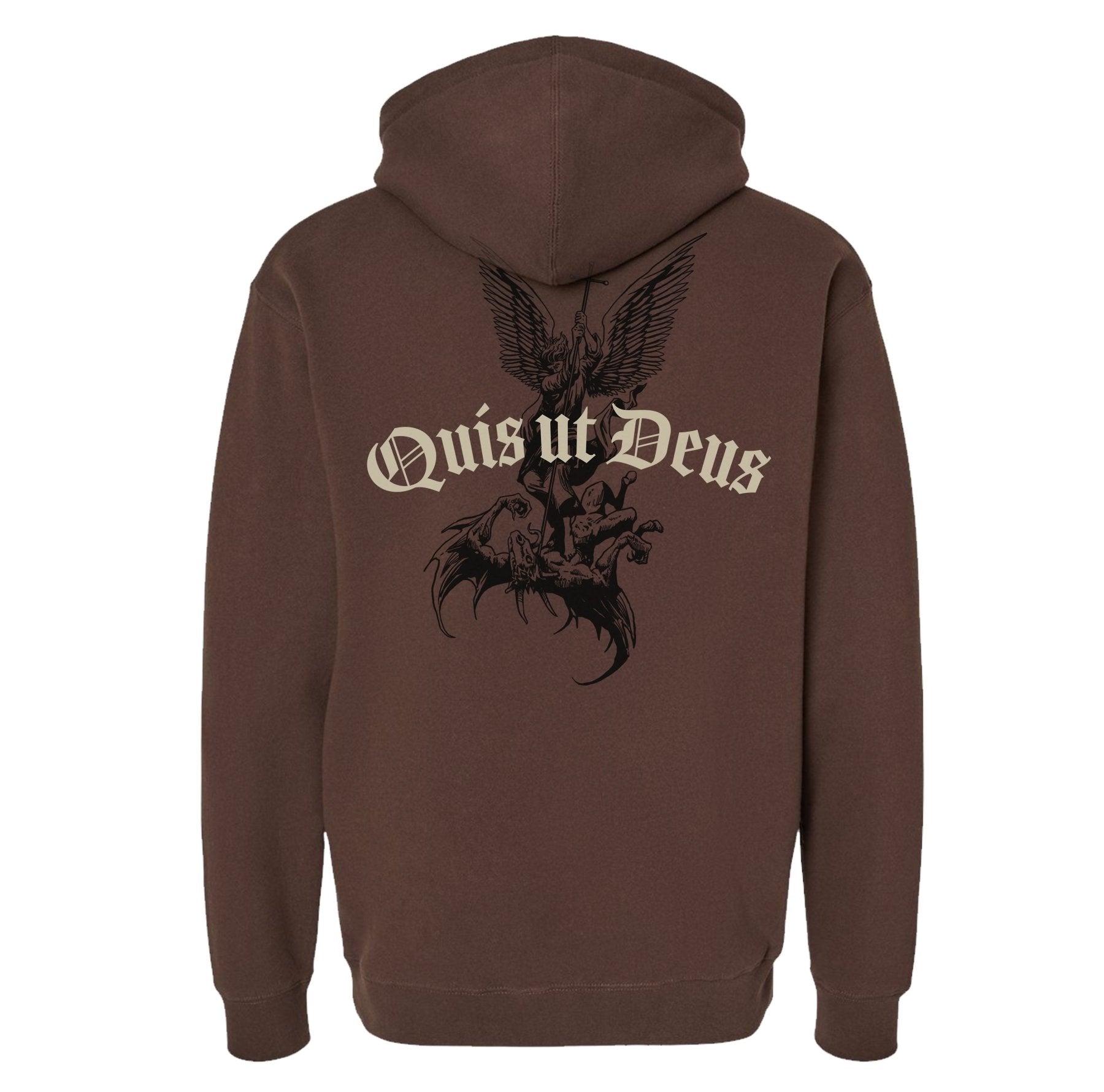 Quis ut Deus Hoodie - Small - Hoodie