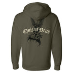 Quis ut Deus Hoodie - Small - Hoodie