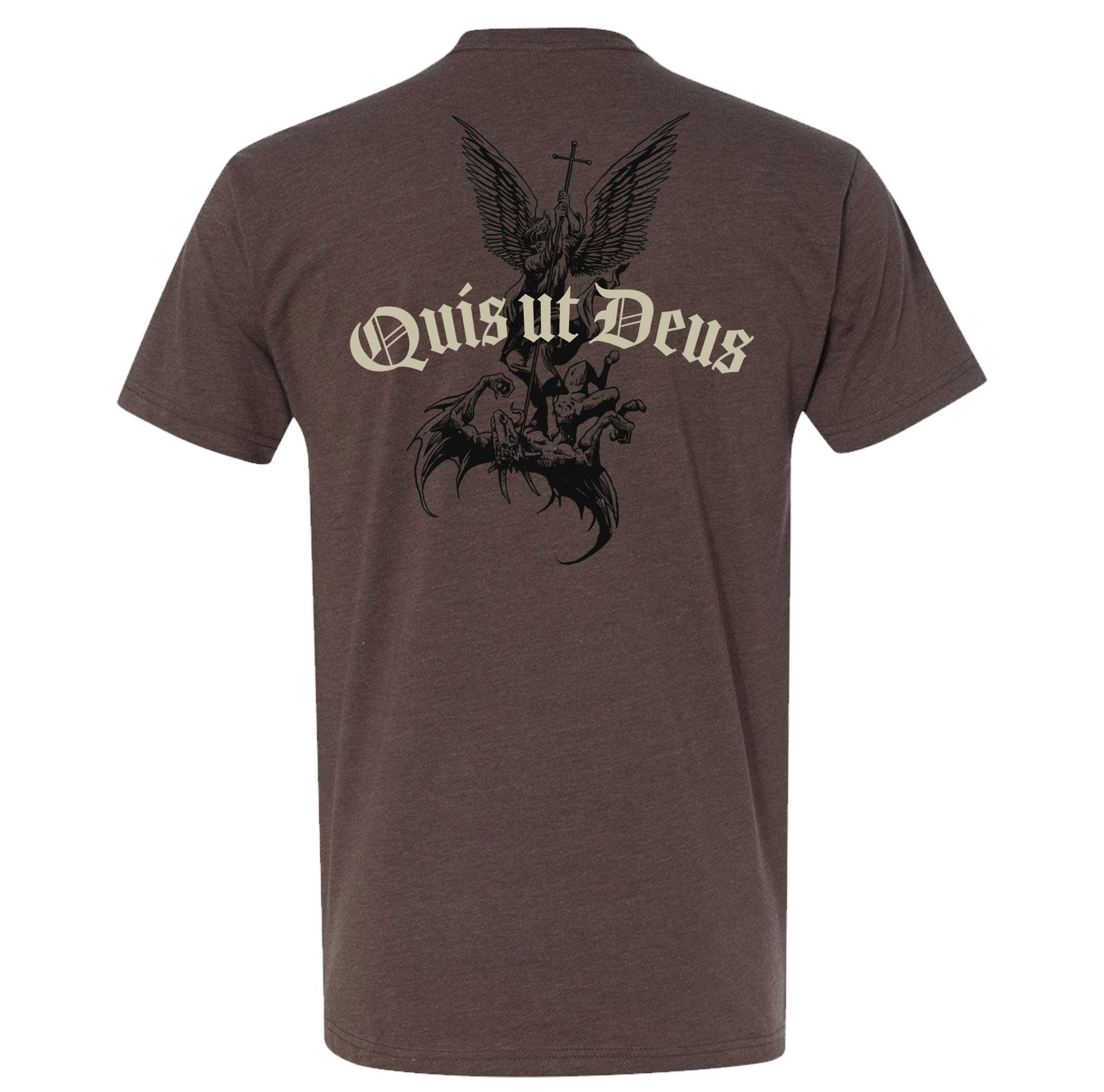 Quis ut Deus Tee - Small - Shirt