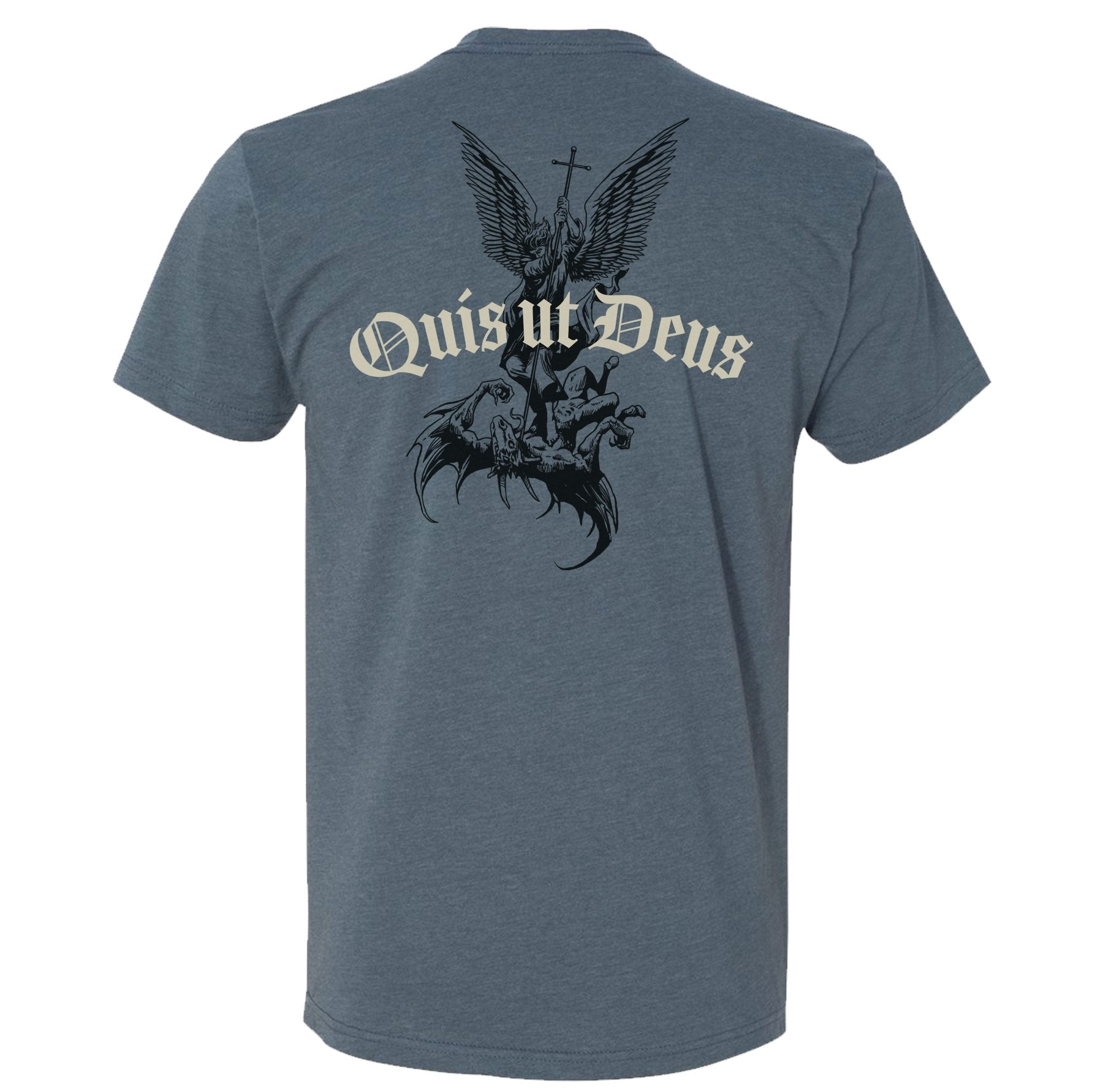 Quis ut Deus Tee - Small - Shirt