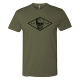 Ranger 74 - 84 Skull Diamond Tee - 1st Batt - Shirt