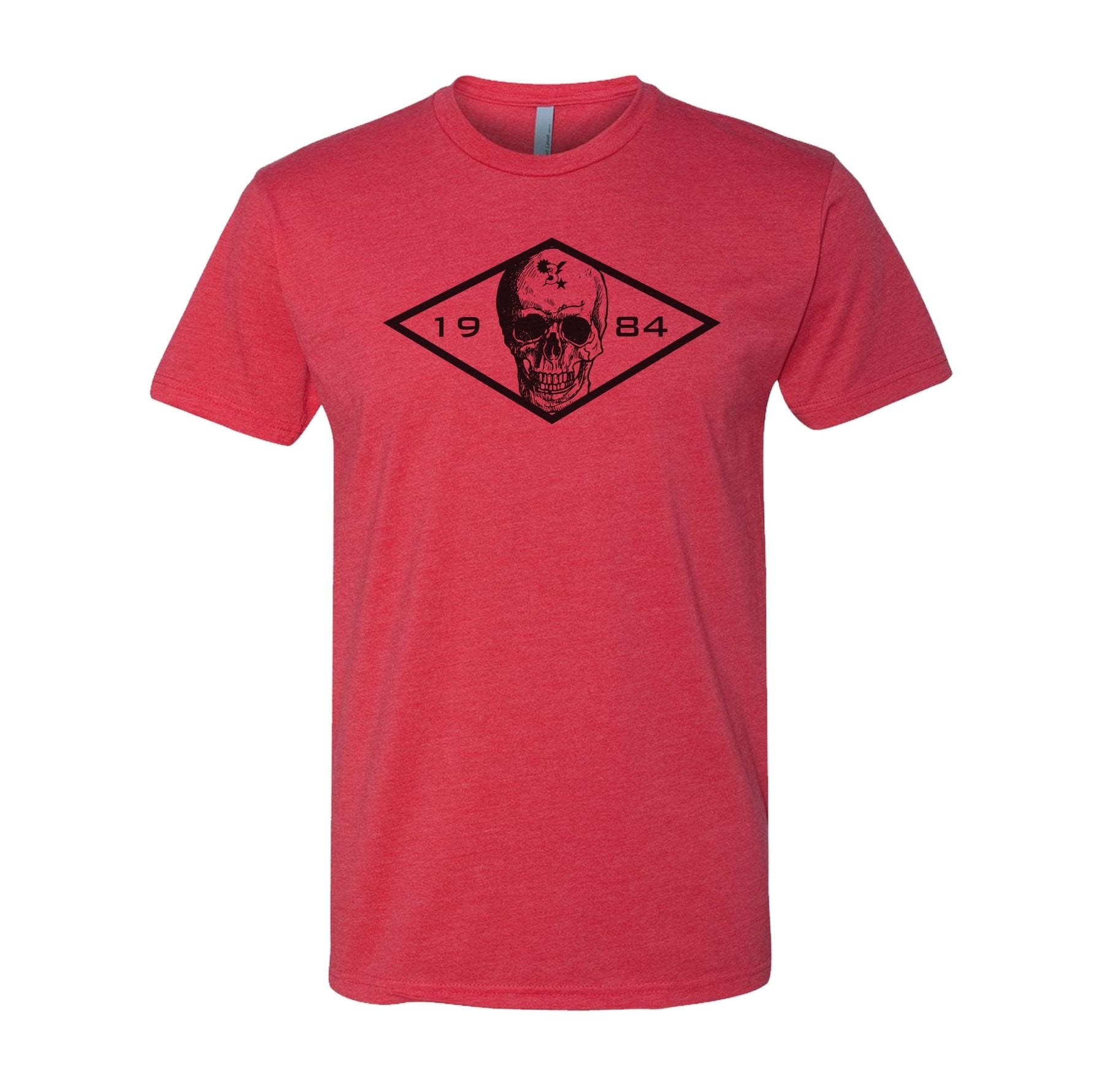 Ranger 74 - 84 Skull Diamond Tee - 3D Batt - Shirt