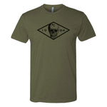 Ranger 74 - 84 Skull Diamond Tee - 3D Batt - Shirt