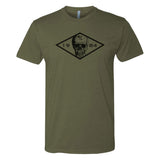 Ranger 74 - 84 Skull Diamond Tee - 3D Batt - Shirt