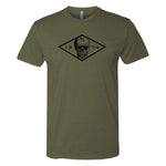Ranger 74 - 84 Skull Diamond Tee - 2D Batt - Shirt