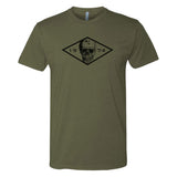 Ranger 74 - 84 Skull Diamond Tee - 2D Batt - Shirt