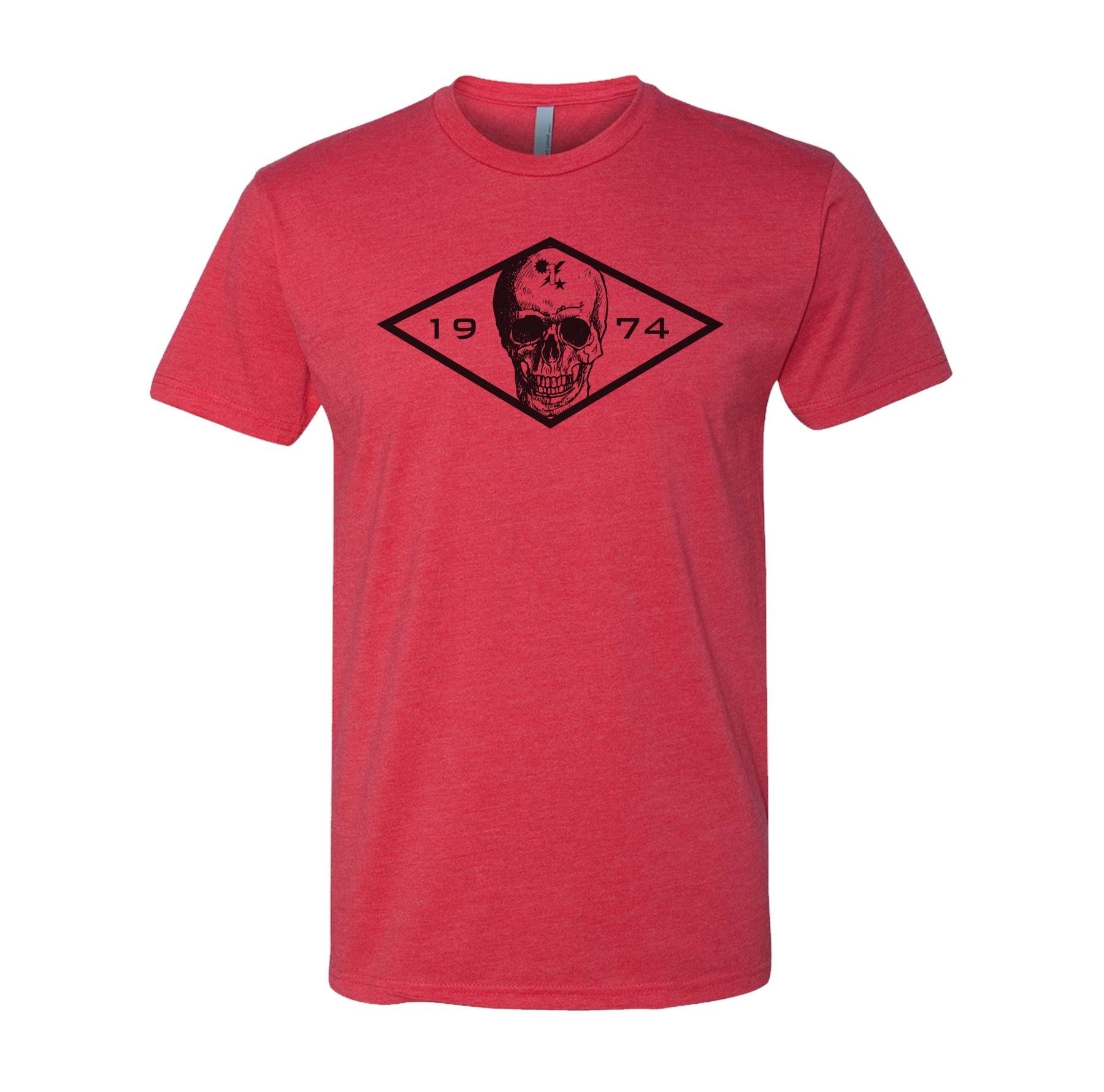 Ranger 74 - 84 Skull Diamond Tee - 1st Batt - Shirt