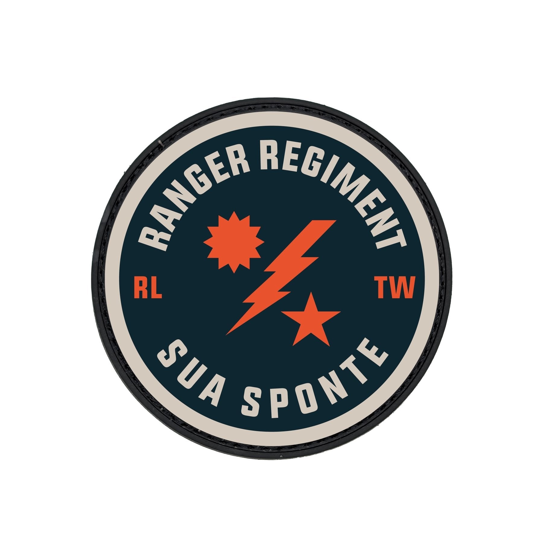 Ranger All Star PVC Patch - Circle Patch - Patch