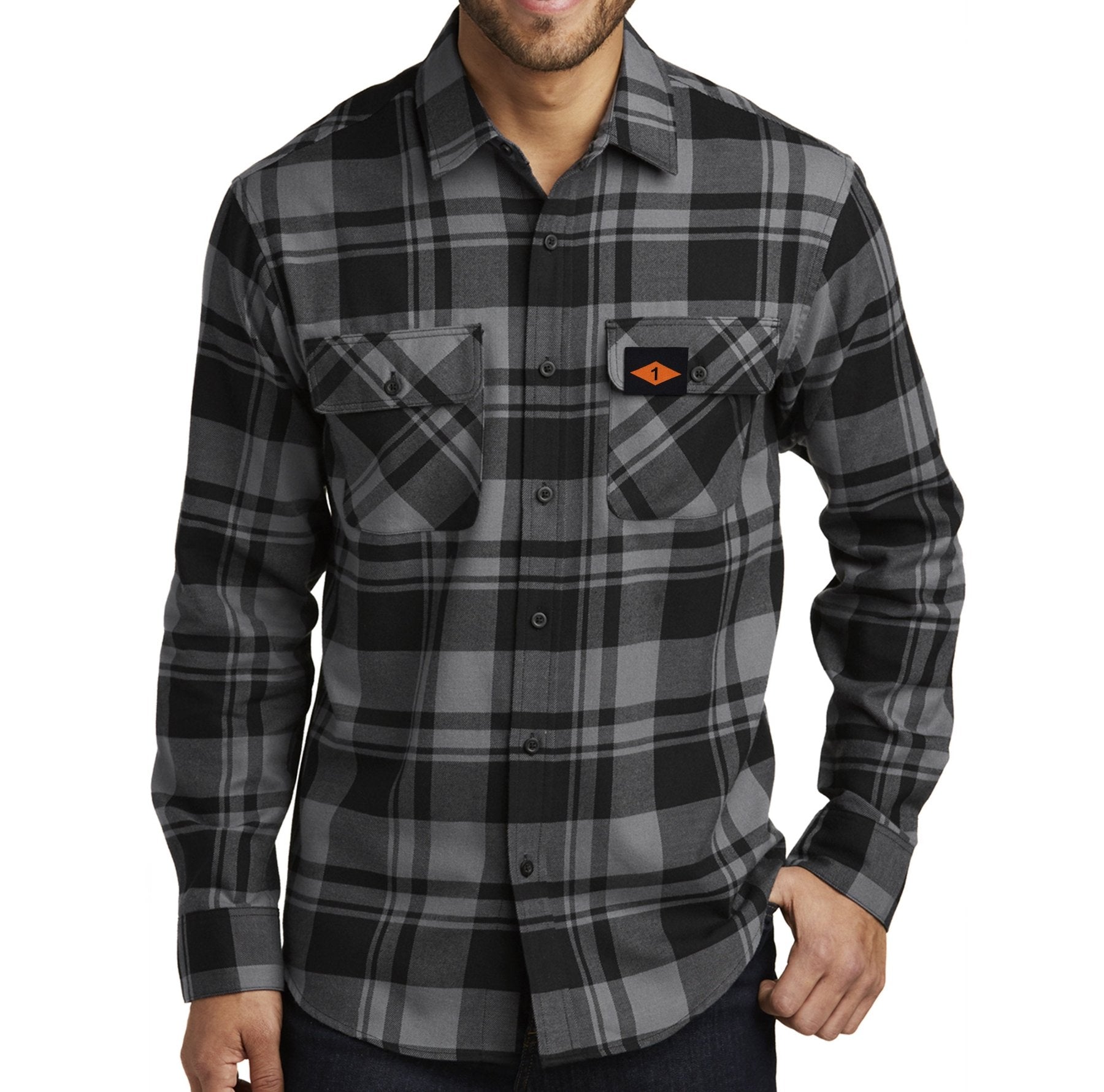 Ranger Batt Diamond Flannel - Small - Flannel