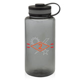 Ranger Batt Diamond SSB Water Bottle - 38oz - Smoke - Water Bottle