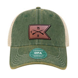 Ranger Batt Guidon Dad Hat - Dark Green/ Khaki Mesh - Headwear