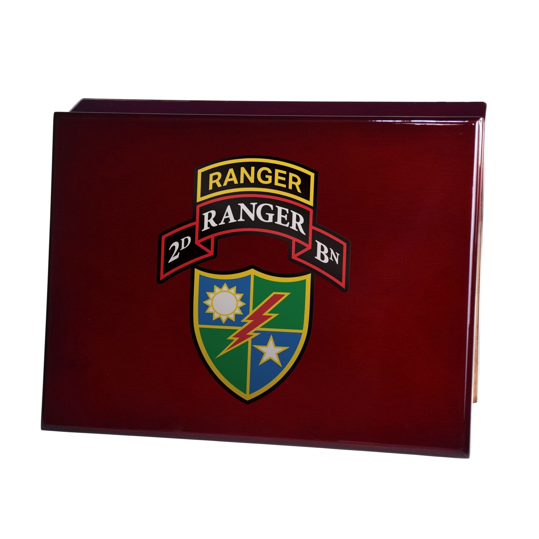 Ranger Batt UV Printed Cigar Humidor - 2D Battalion - Humidor