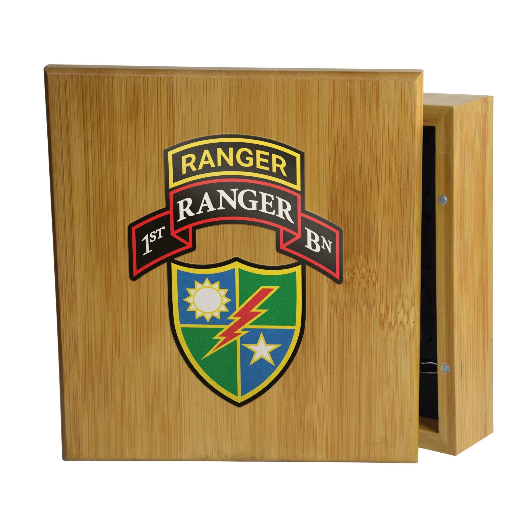 Ranger Batt UV Printed Whiskey Stone Set - 1st Battalion - Whiskey Stones