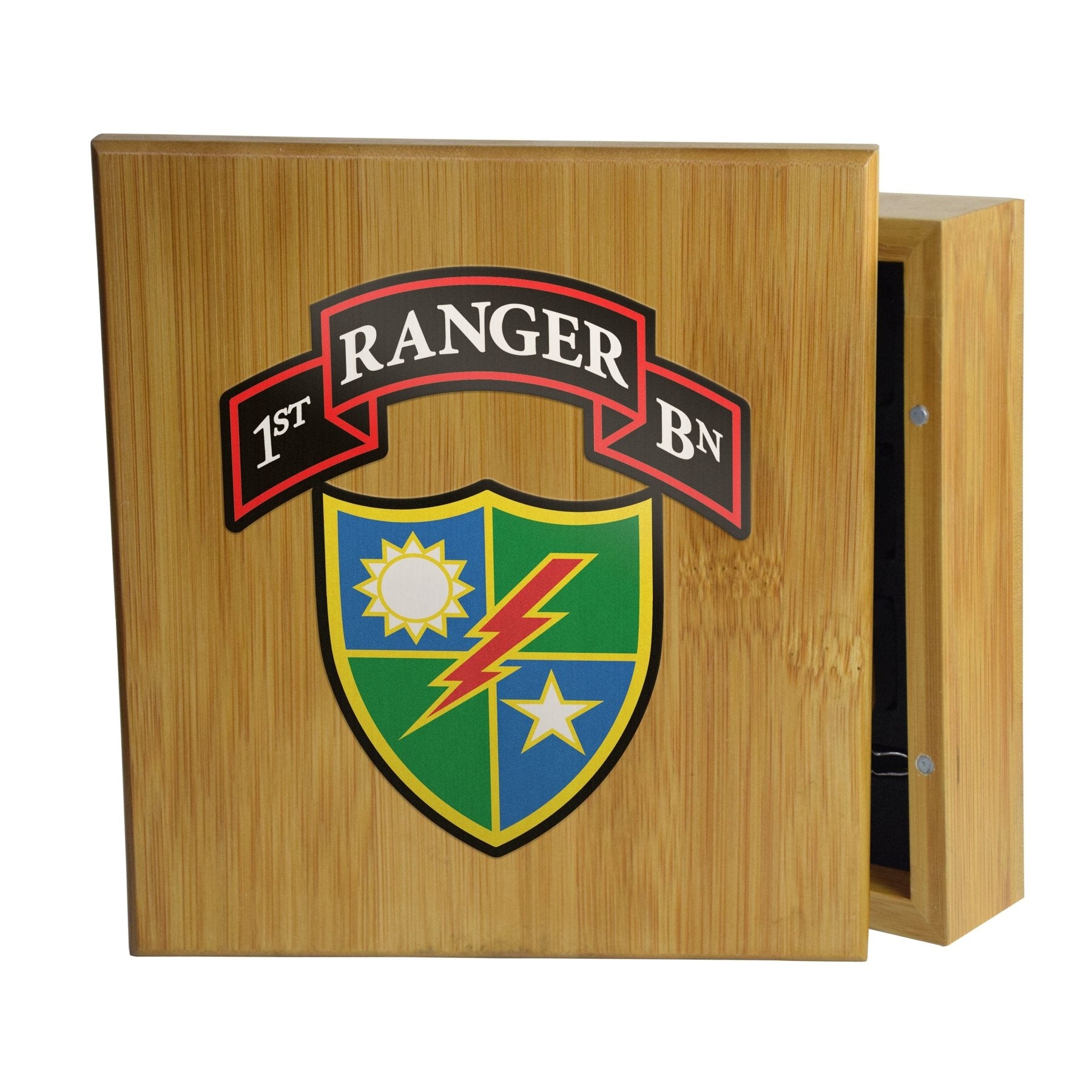 Ranger Batt UV Printed Whiskey Stone Set - 1st Battalion - Whiskey Stones