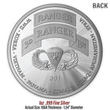 Ranger Battalion Collectors Coin - 3D Battalion - No Discount