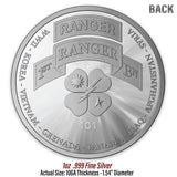 Ranger Battalion Collectors Coin - 1st Battalion - No Discount