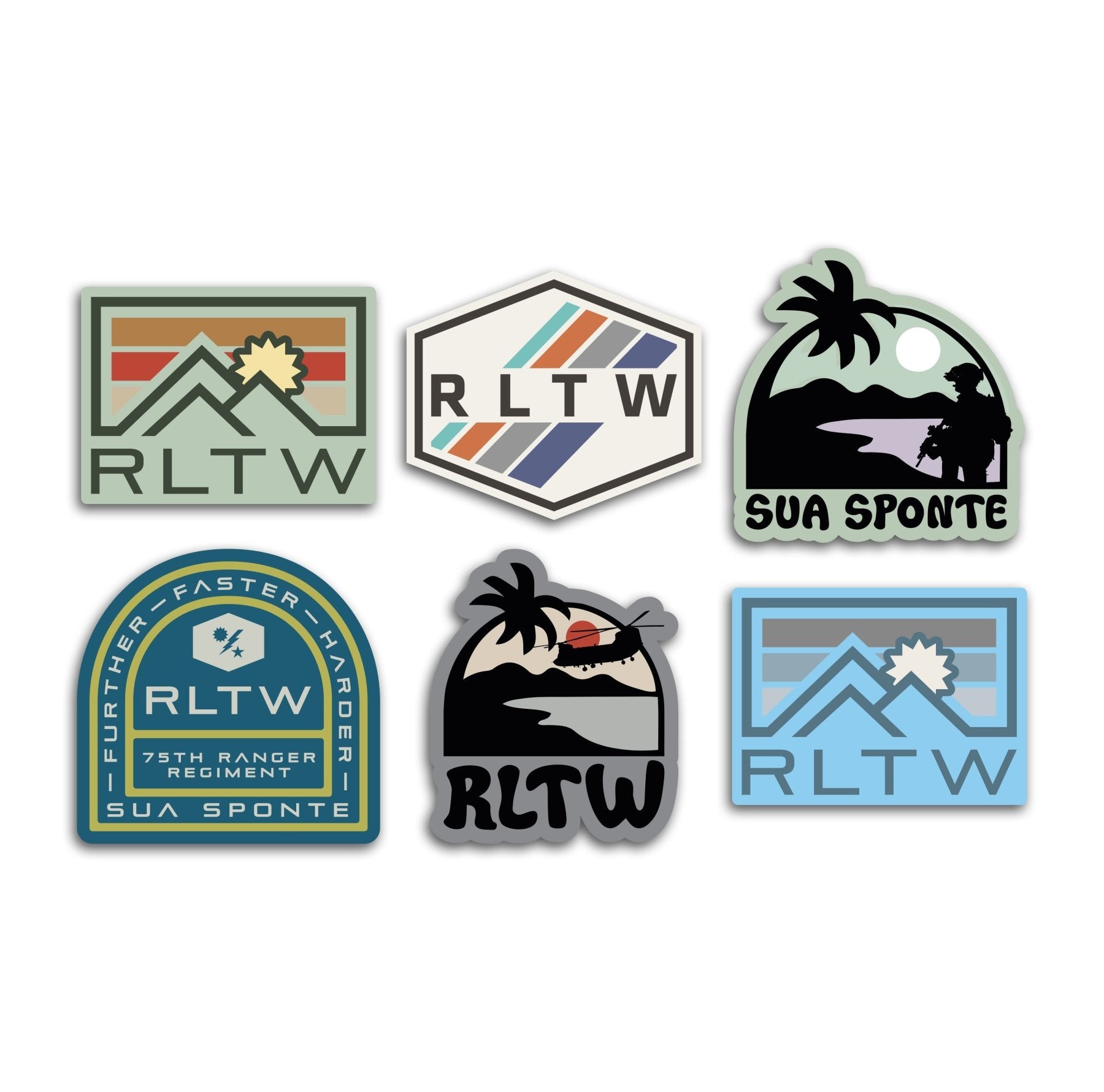 Ranger Beach Culture Sticker 6 - Pack - Sticker Pack