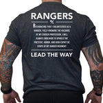 Ranger Creed - Stanza 1 - Small - Shirt