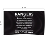 Ranger Creed - Stanza 3 - Horizontal - Flag