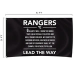 Ranger Creed - Stanza 4 - Horizontal - Flag