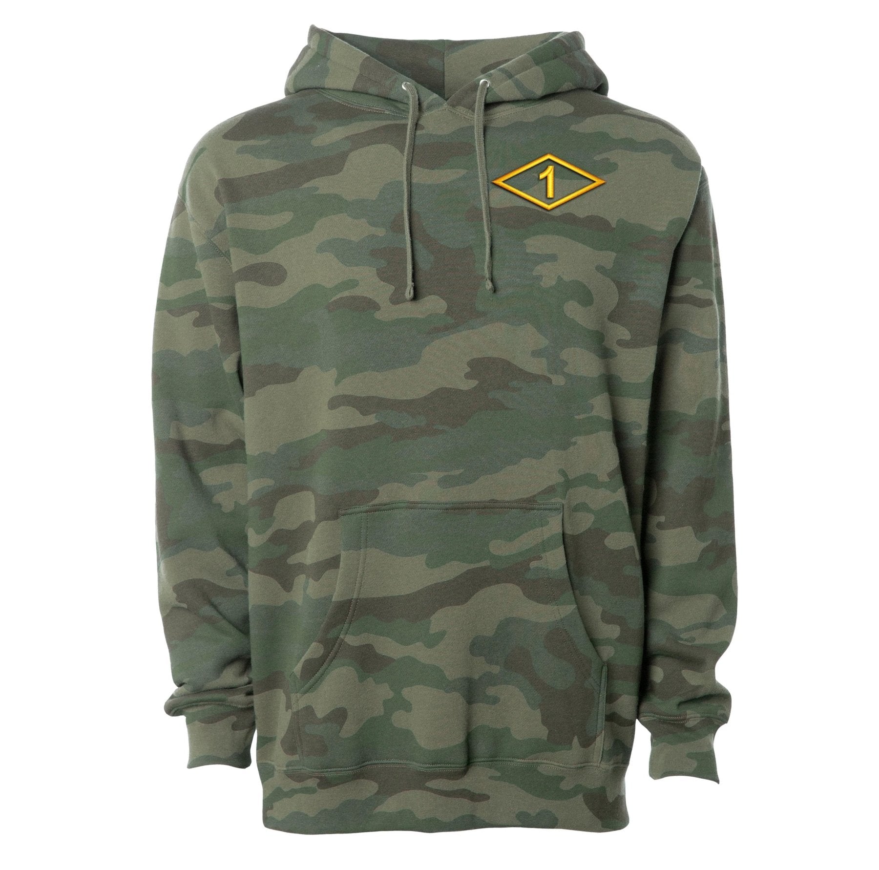 Ranger Diamond Embroidered Hoodie - Small - Hoodie