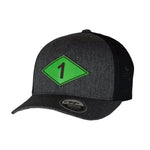 Ranger Diamond Leather 110M - Green Leather - Headwear