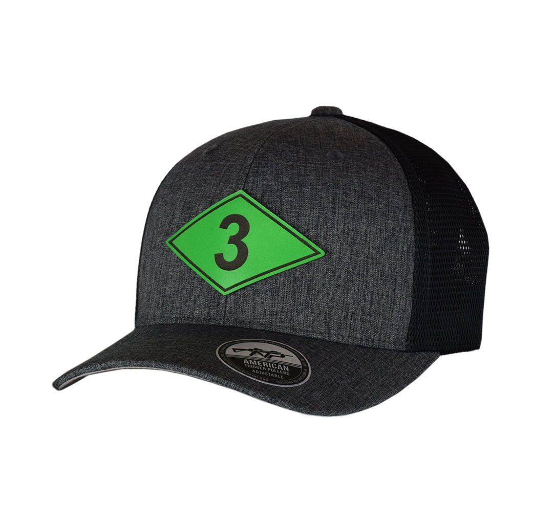 Ranger Diamond Leather 110M - Green Leather - Headwear