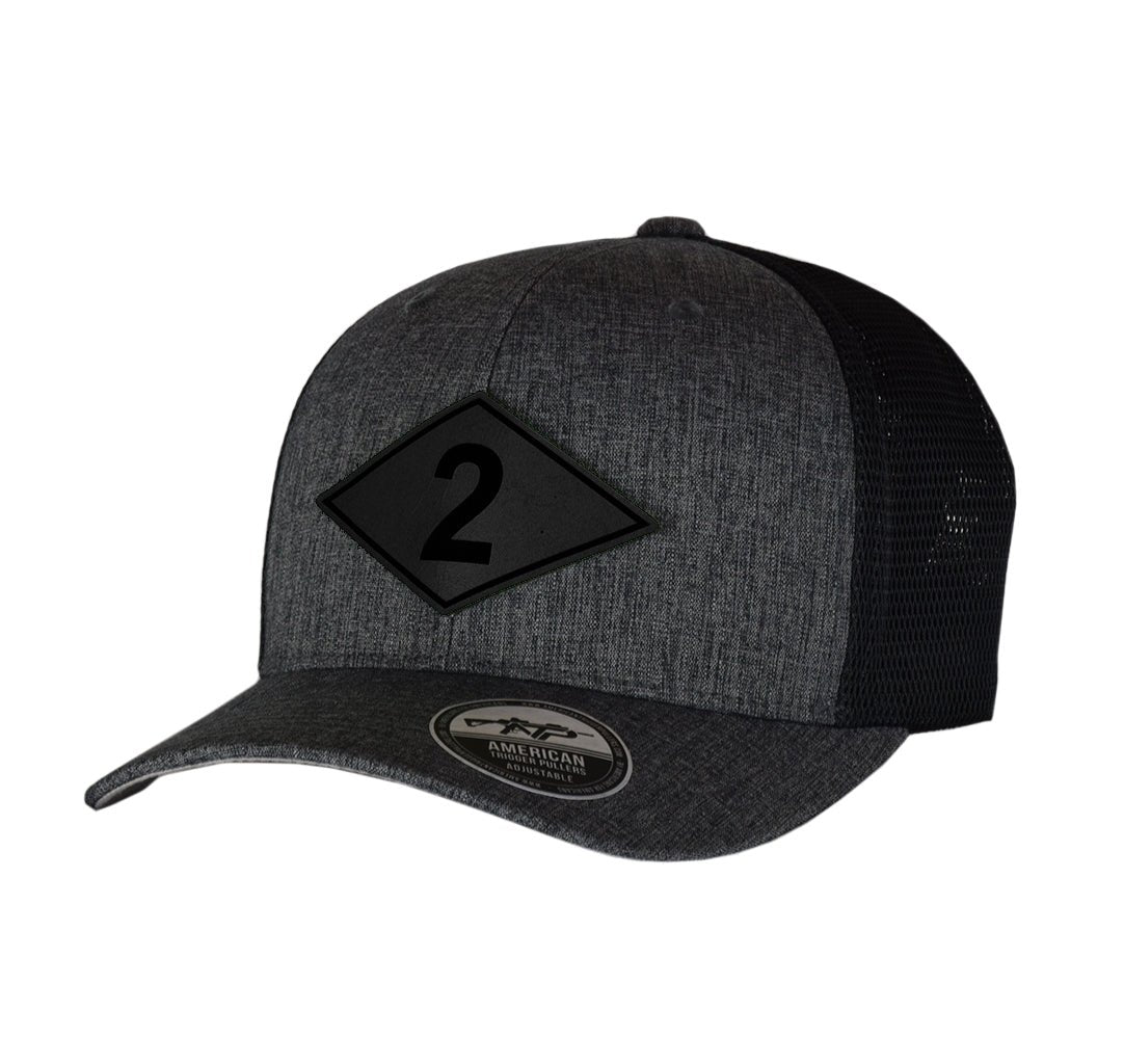 Ranger Diamond Leather 110M - Black Leather - Headwear