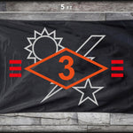 Ranger Diamond SSB Tick Marks - 3' x 5' - Flag