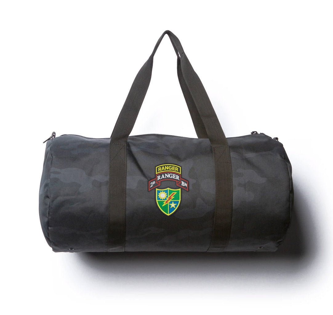 Ranger Duffel Bag - Black Camo - Duffel Bag