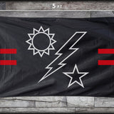 Ranger DUI Batt Tick Flag - 3' x 5' - Flag