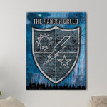 Ranger DUI Creed - Loose Canvas - Canvas