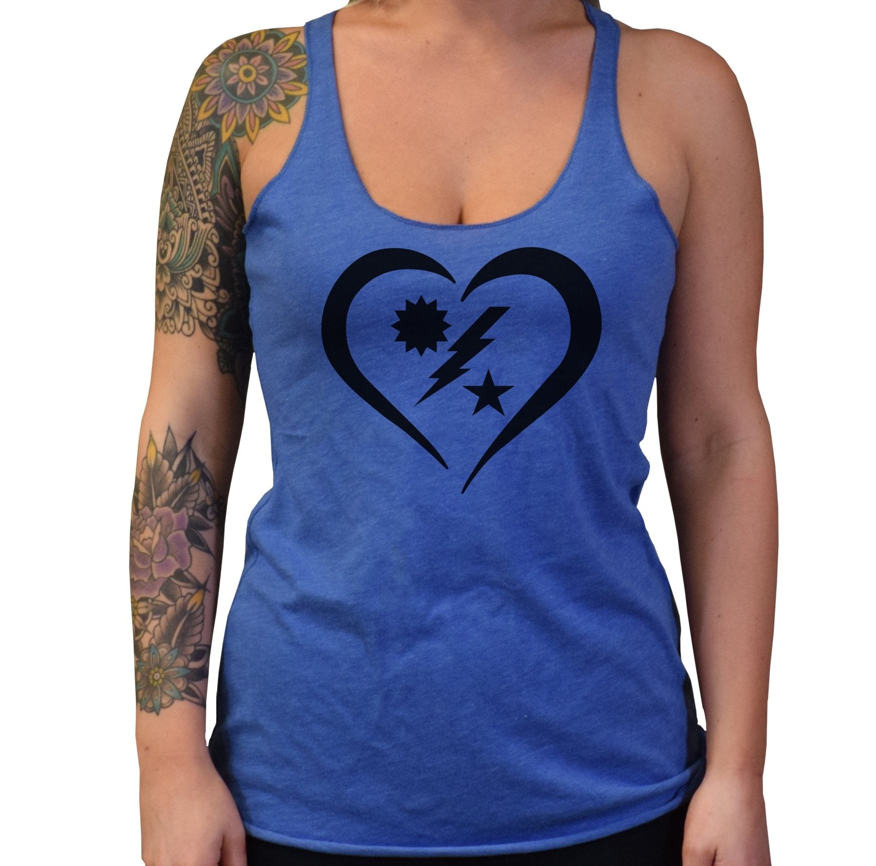 Ranger DUI Heart Tri - Blend - Small - Tank