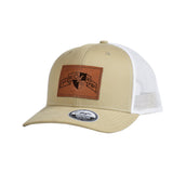 Ranger DUI Scroll Leather Snap - Back - 1st Batt - Headwear