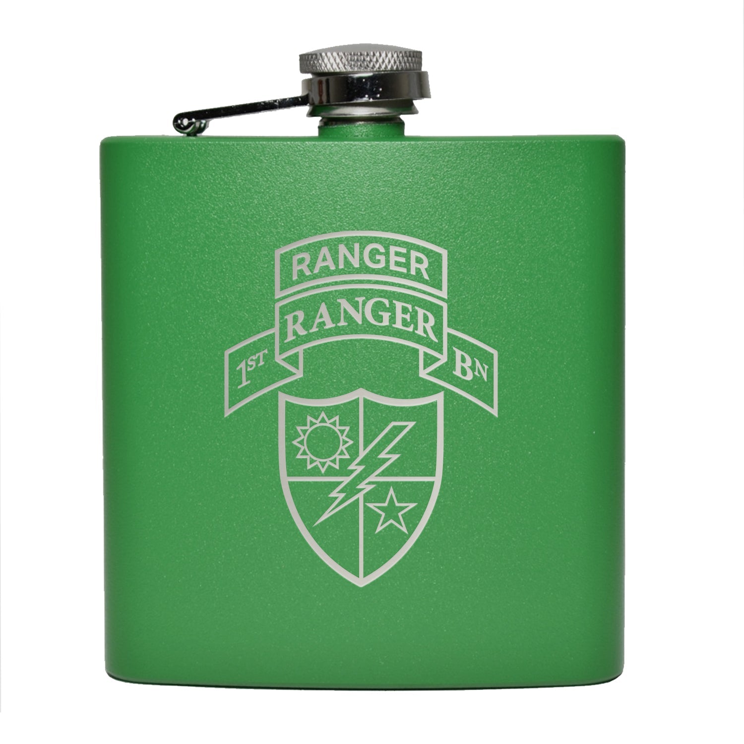 Ranger Green Flask - 6oz Green Flask - Flasks