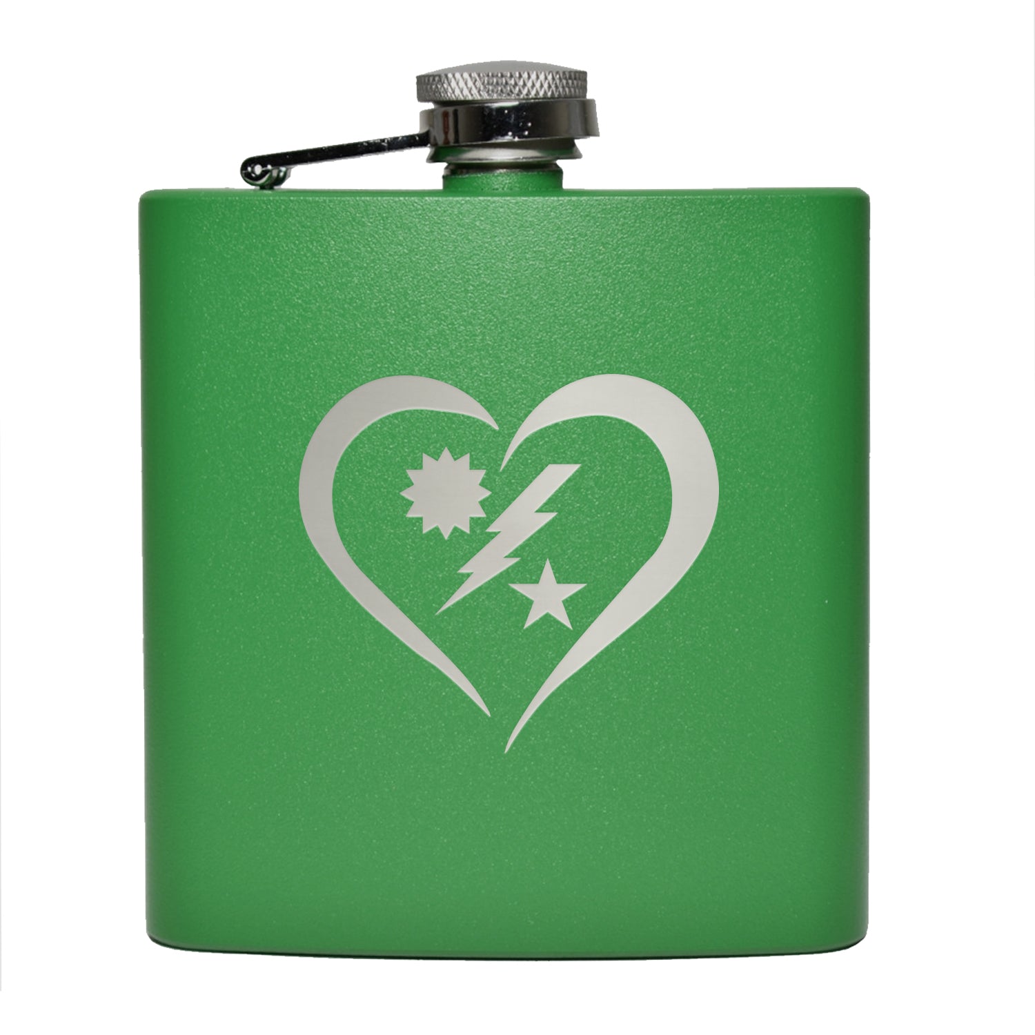 Ranger Green Flask - 6oz Green Flask - Flasks