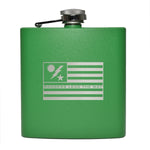 Ranger Green Flask - 6oz Green Flask - Flasks