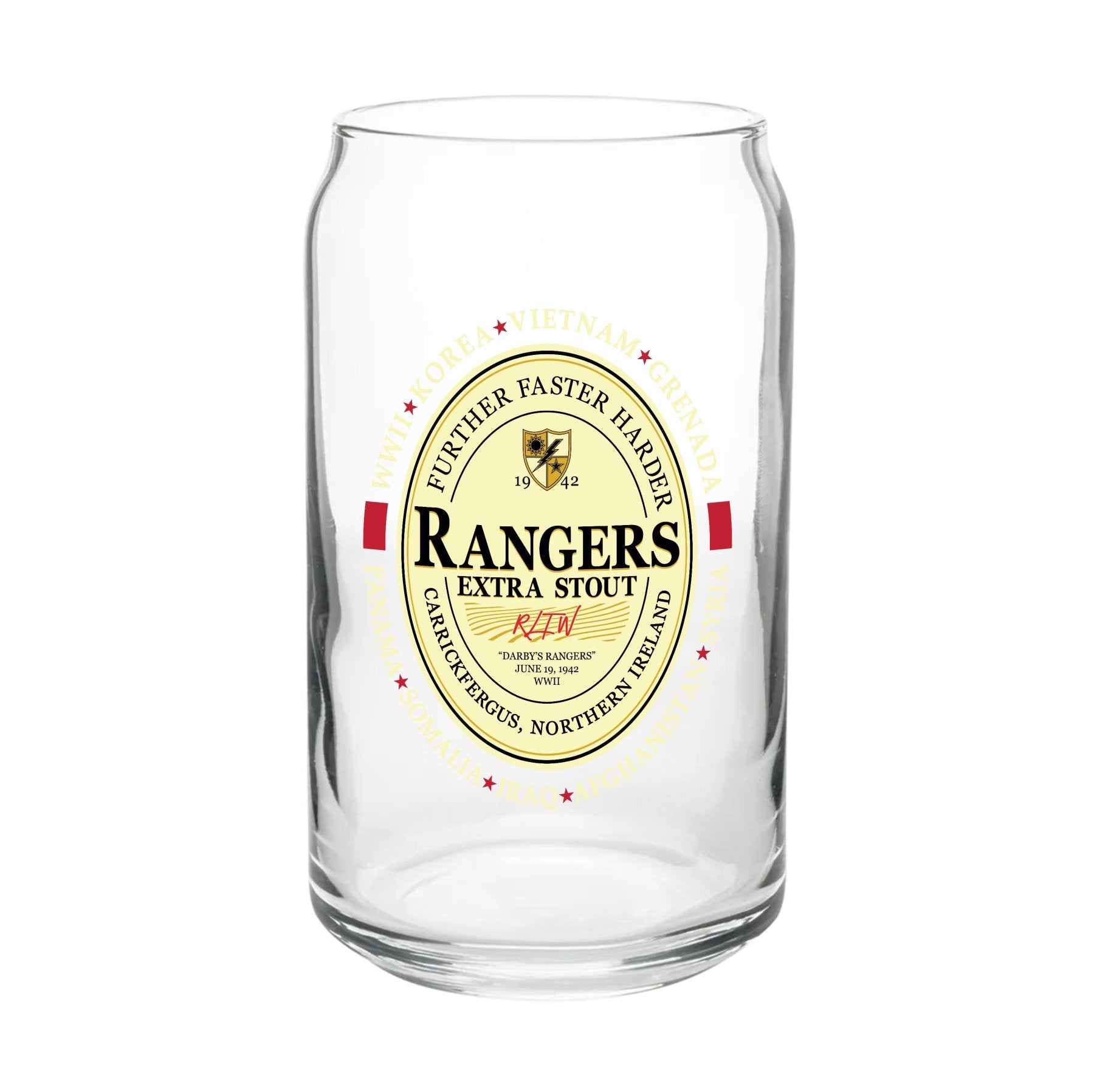 Ranger Guinness Beer Can Glass Set - 16oz - Glassware