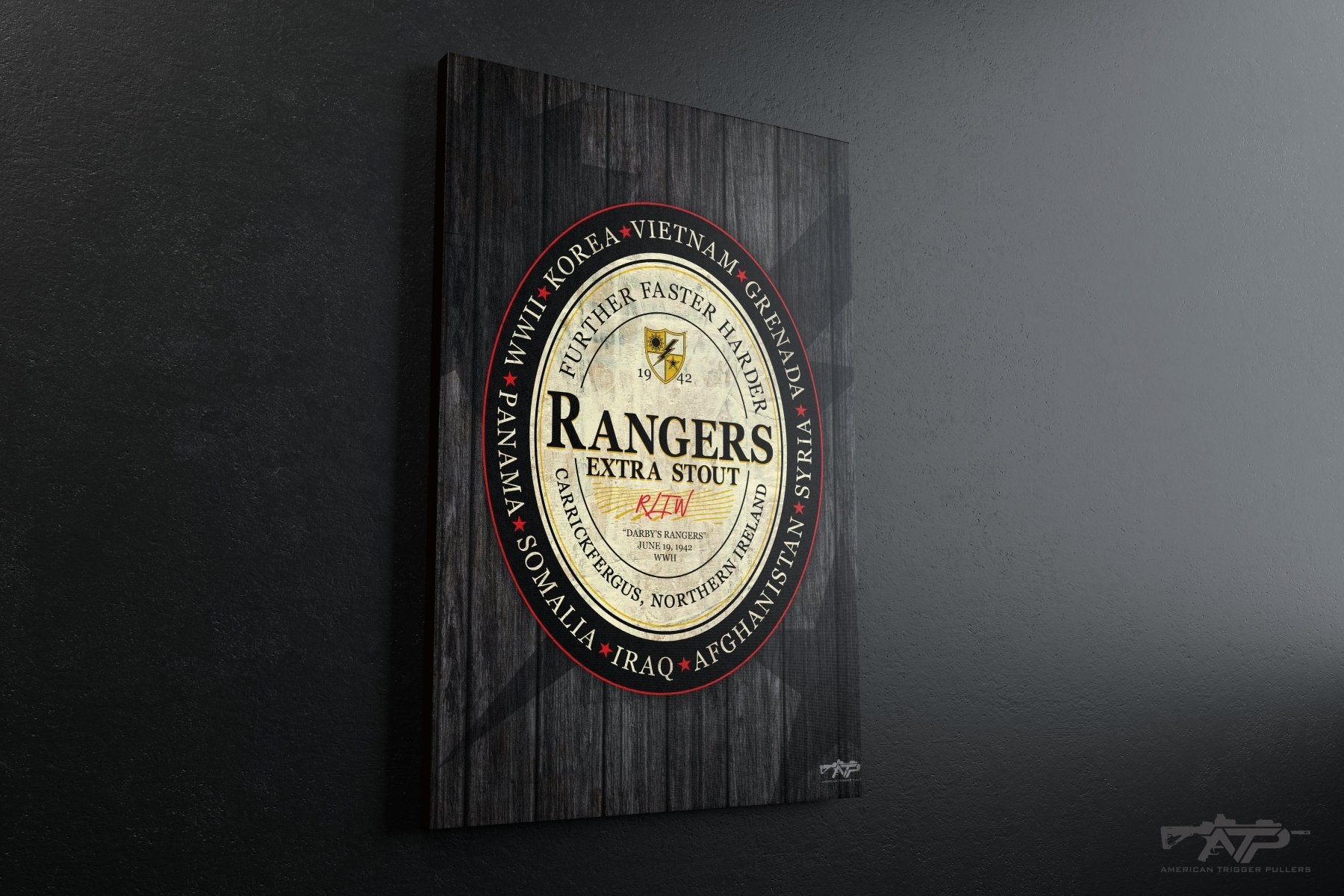 Ranger Guinness Canvas - Stretched Canvas - Canvas