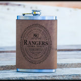 Ranger Guinness Leather Flask - 8oz Stainless Steel Flask - Flasks